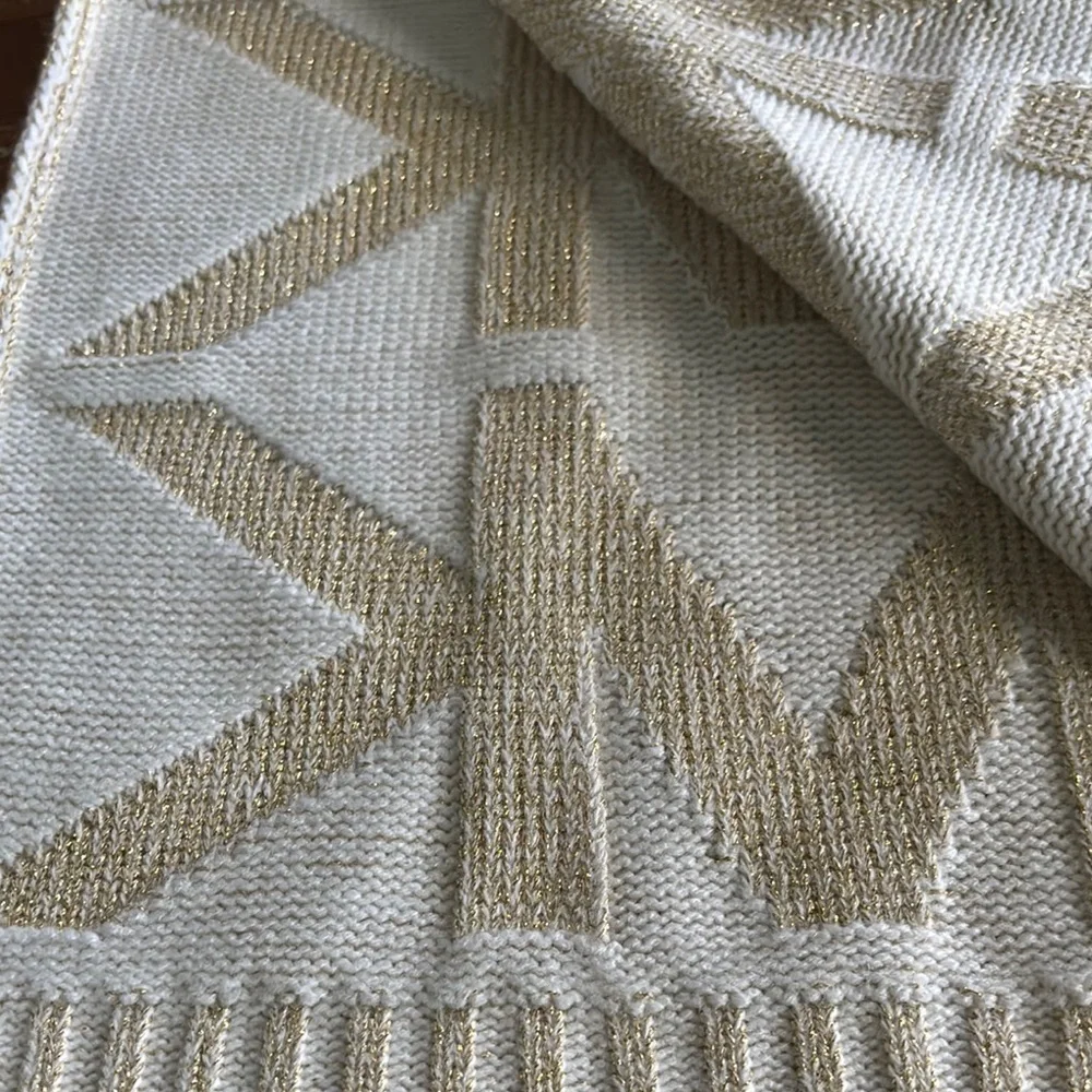 NWT Michael Kors Cream Knit Scarf